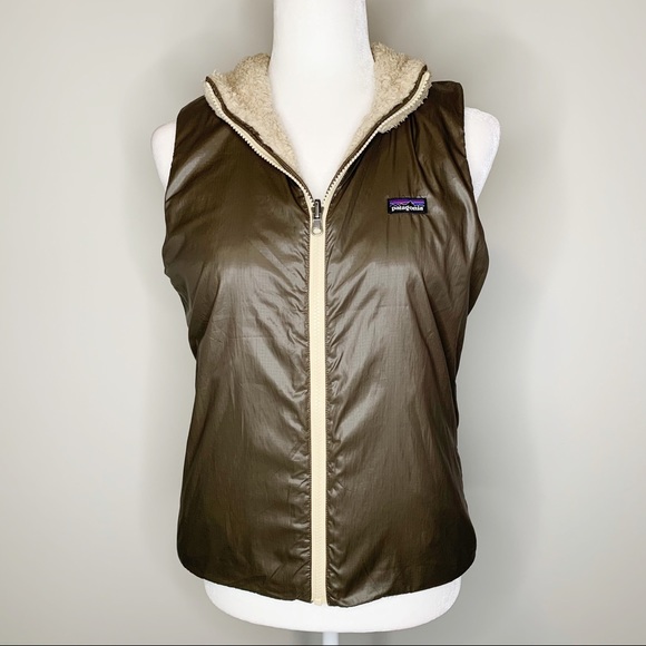 Patagonia Los Lobos Reversible Full Zip-up Vest M - Picture 8 of 12